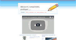 Desktop Screenshot of decouvre.weebly.com