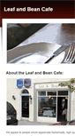 Mobile Screenshot of leafandbeanmalahide.weebly.com