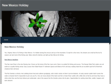 Tablet Screenshot of newmexicoholiday.weebly.com