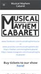 Mobile Screenshot of musicalmayhemcabaret.weebly.com