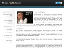 Tablet Screenshot of mentalhealthtoday.weebly.com