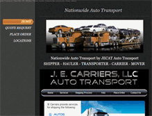 Tablet Screenshot of nationwideautotransport.weebly.com