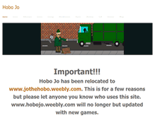 Tablet Screenshot of hobojo.weebly.com