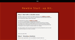Desktop Screenshot of newbiemoneymakingtools.weebly.com