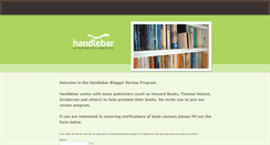 Desktop Screenshot of handlebar.weebly.com