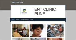 Desktop Screenshot of entclinicpune.weebly.com