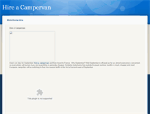 Tablet Screenshot of hire-a-campervan.weebly.com