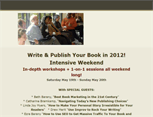 Tablet Screenshot of eastbaywritersweekend.weebly.com