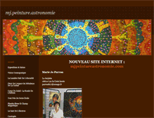 Tablet Screenshot of mjpeintureastronomie.weebly.com