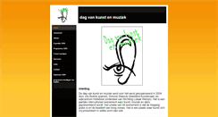 Desktop Screenshot of dagvankunstenmuziek.weebly.com