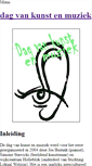 Mobile Screenshot of dagvankunstenmuziek.weebly.com