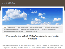 Tablet Screenshot of lhvshortsales.weebly.com