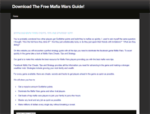 Tablet Screenshot of mafiawarsfreedownload.weebly.com