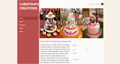 Desktop Screenshot of christinacreations.weebly.com
