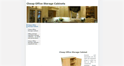 Desktop Screenshot of cheapofficestoragecabinets.weebly.com