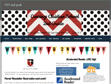 Tablet Screenshot of ccssecond.weebly.com