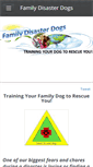Mobile Screenshot of familydisasterdogs.weebly.com