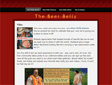 Tablet Screenshot of beerbelly.weebly.com