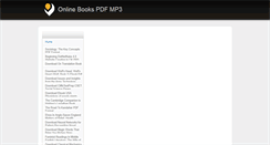 Desktop Screenshot of onlinebookspdfg.weebly.com