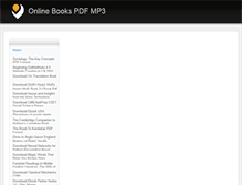 Tablet Screenshot of onlinebookspdfg.weebly.com