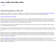 Tablet Screenshot of amricanexpresscreditcards.weebly.com