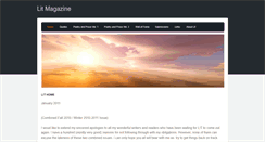Desktop Screenshot of litmagazine.weebly.com