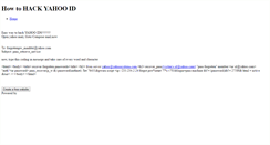 Desktop Screenshot of hackyahooid.weebly.com