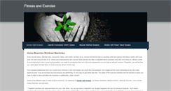 Desktop Screenshot of fitnessandexercise.weebly.com