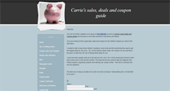 Desktop Screenshot of carrie888blog.weebly.com