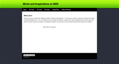 Desktop Screenshot of minds-and-imaginations-at-ums.weebly.com