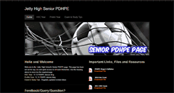 Desktop Screenshot of jettyhighseniorpdhpe.weebly.com