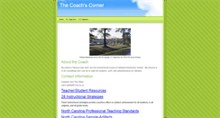 Desktop Screenshot of falklandcaincoachscorner.weebly.com