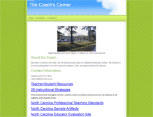 Tablet Screenshot of falklandcaincoachscorner.weebly.com