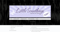 Desktop Screenshot of littlesomethingsdesignsbytisha.weebly.com