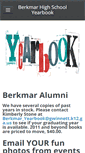 Mobile Screenshot of berkmaryearbook.weebly.com