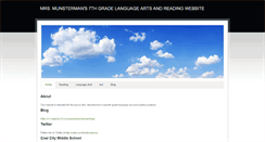 Desktop Screenshot of jmunsterman12.weebly.com