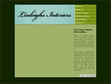 Tablet Screenshot of linleighsinteriors.weebly.com
