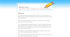 Desktop Screenshot of misslet.weebly.com