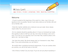 Tablet Screenshot of misslet.weebly.com