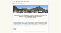 Desktop Screenshot of lettersfromalaska.weebly.com