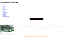 Desktop Screenshot of destinationphilippines.weebly.com