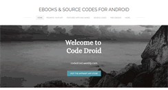 Desktop Screenshot of codedroid.weebly.com