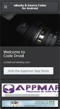 Mobile Screenshot of codedroid.weebly.com
