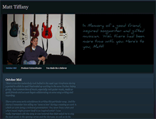 Tablet Screenshot of matttiffany.weebly.com