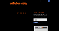 Desktop Screenshot of gamersvoice.weebly.com