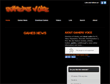 Tablet Screenshot of gamersvoice.weebly.com