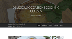 Desktop Screenshot of deliciousoccasions.weebly.com