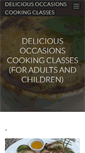Mobile Screenshot of deliciousoccasions.weebly.com