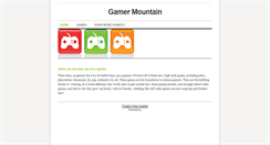 Desktop Screenshot of gamermountain.weebly.com