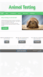 Mobile Screenshot of animaltestinginfo.weebly.com